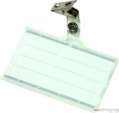 Identyfikator z klipsem DONAU 85x50