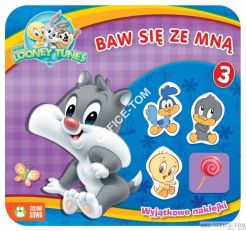 Książka LT Baw się ze mną 3. Zeszyty dla najmłodszych 3 (BABY LONNEY TUNES) 9788378957324 Zielona Sowa