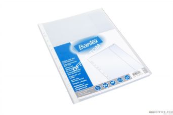 Obwoluta krystaliczna A4 PP 80mic bezbarwna (25SZT) BANTEX