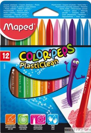 Kredki plastikowe Colorpeps 12 szt