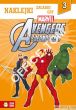 Książka Avengers. Naklejki, zabawy, gry 3 Zielona Sowa - 2