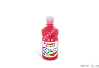 Farba tempera Premium 500ml, czerwony Happy Color
