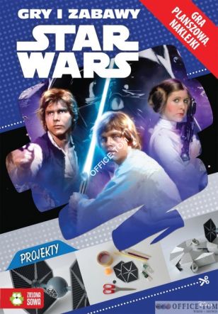 Książka Star Wars. Gry i zabawy. Disney Zielona Sowa
