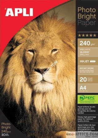 Papier Foto APLI A4 200g błyszczący-glossy (20)