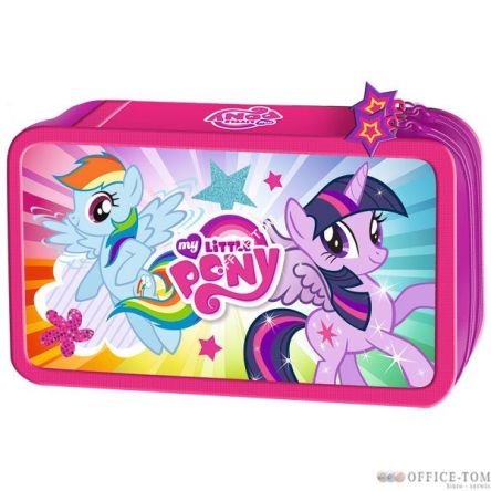 Piórnik podwójny z wyp. MY LITTLE PONY St.Majewski