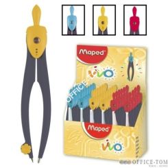 Cyrkiel MAPED plastikowy VIVO z grafitową końcówką