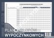 Plan urlopów wypoczynkowych MICHALCZYK I PROKOP A4 40 kartek - 2