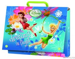 Teczka z rączką A4, DISNEY WRÓŻKI Unipap