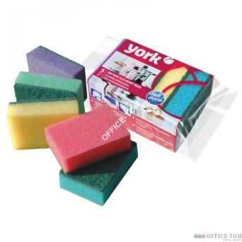 Zmywaki gąbki MAXI (5sztuk) YORK