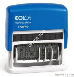 Datownik MINI INFO S120/WD cyfr.pod.czarna COLOP