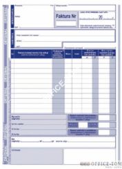 Faktura VAT MICHALCZYK I PROKOP A5 80 kartek