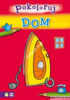 Książka POKOLORUJ DOM 9788378957867 Zielona Sowa