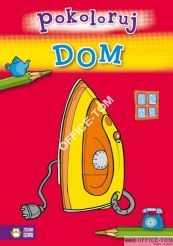 Książka POKOLORUJ DOM 9788378957867 Zielona Sowa