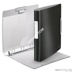 Segregator ofertowy Leitz Active Style SoftClick A4 4ringi \"D\" Satynowa czerń
