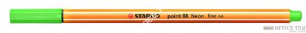 Cienkopis STABILO 88/033 neonowy zielony