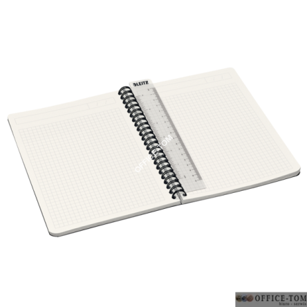 Kołonotatnik Office PP A5, w kratkę, niebieski 44980035 Leitz