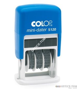 Datownik Mini S120 ISO pod.czarna COLOP