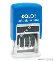 Datownik Mini S120 ISO pod.czarna COLOP
