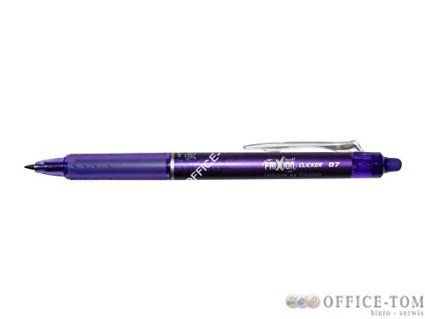 Pióro kulkowe PILOT FRIXION CLIKER fioletowy