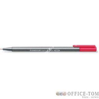 Cienkopis TRIPLUS FINE czerwony STEADTLER 0.3 334-2