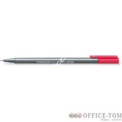 Cienkopis TRIPLUS FINE czerwony STEADTLER 0.3 334-2