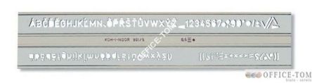 Szablon CYFROWO-LITEROWY 0.5 748006