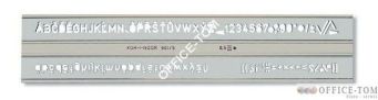 Szablon CYFROWO-LITEROWY 0.5 748006