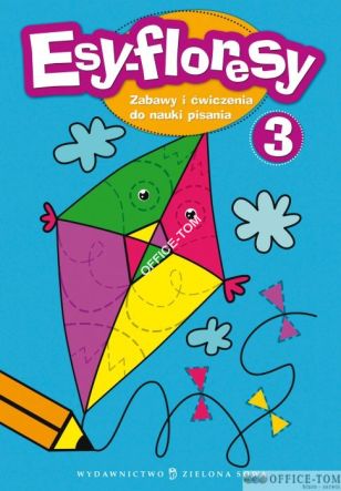 Książka Esy-floresy 3 niebieski 9788378955245 Zielona Sowa