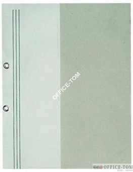 Skoroszyt oczkowy 1/2 A4 350 g/m2, opakowanie 50 szt.