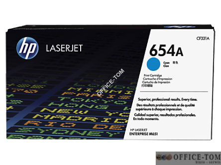 Toner HP 654A (CF331A) niebieski 15000str