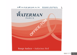 Naboje WATERMAN czerwony International (6 Szt.)