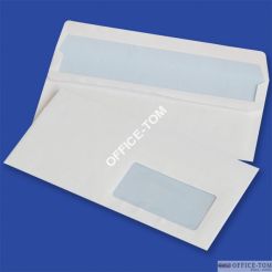 Koperty NC samoklejące DL SK białe 75g okno prawe 45x90mm 1000szt.