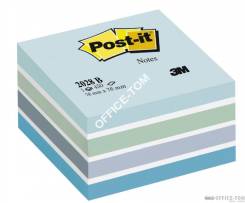 Bloczki samoprzylepne 3M POST-IT® 2028-B 76x76 Niebieski 450k