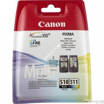 Tusz CANON (PG-510+CL-511) czarny + kolor 2szt