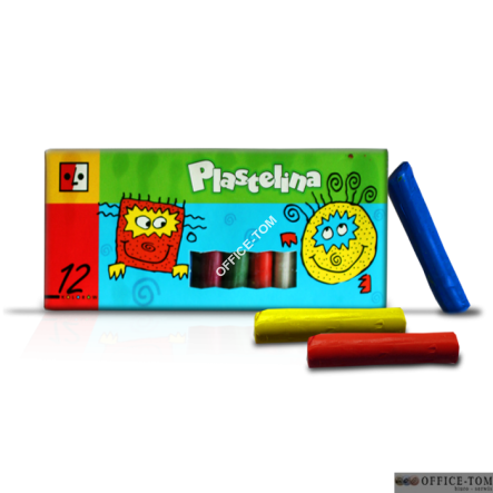 Plastelina 12 kolorów JEDNOŚĆ