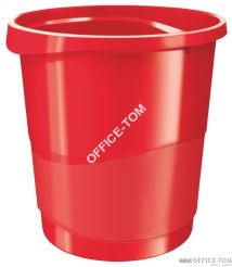 Kosz na śmieci ESSELTE Europost VIVIDA 14l, czerwony