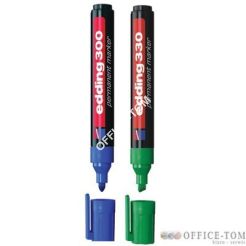 Marker-foliop.300-3niebieski EDDING końcówka okrągła