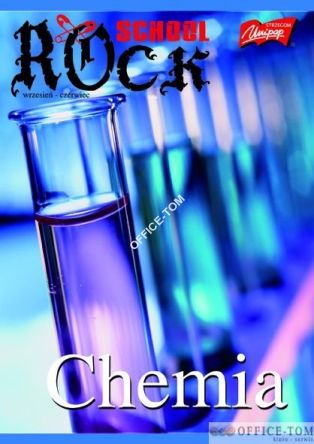 Zeszyt okładka laminowana A5, 60k., kratka, chemia  Unipap