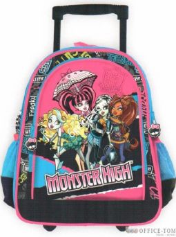 Plecak na kółkach 15\"MONSTER HIGH ST.MAJEWSKI