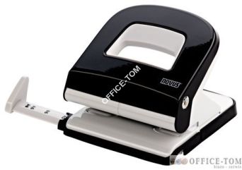 Dziurkacz E225, czarny NOVUS