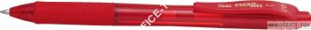 Pióro kulkowe PENTEL B107 tuszem żelowym 0,7mm Czerwony
