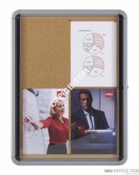 Gablota wewnętrzna korkowa 9xA4 NOBO