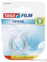Taśma biurowa TESA FILM cristal 10mx19mm z mini dyspenserem