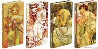 Notatnik ekskluzywny NARCISSUS 80k. Mucha 8x16 4 wzory