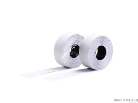 Taśma do metkownicy dwurzędowa biała 26x16