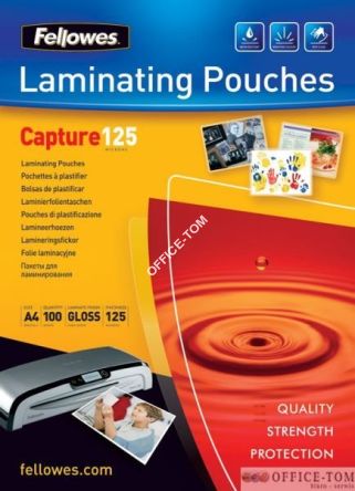 Folia do laminowania FELLOWES 125 mic A2 50szt