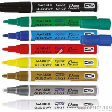 Marker olejowy GR-25 czarny Grand