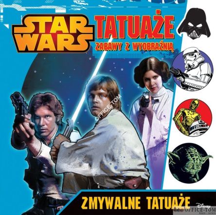 Książka STAR WARS tatoos Zielona Sowa