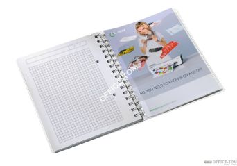 Zeszyt na spirali LEITZ WOW A5 PP kr.zielony 46410064