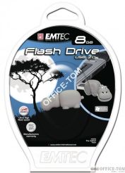 Pamięć USB EMTEC 8GB USB 2,0 hihopotam EKMMD8GM324
